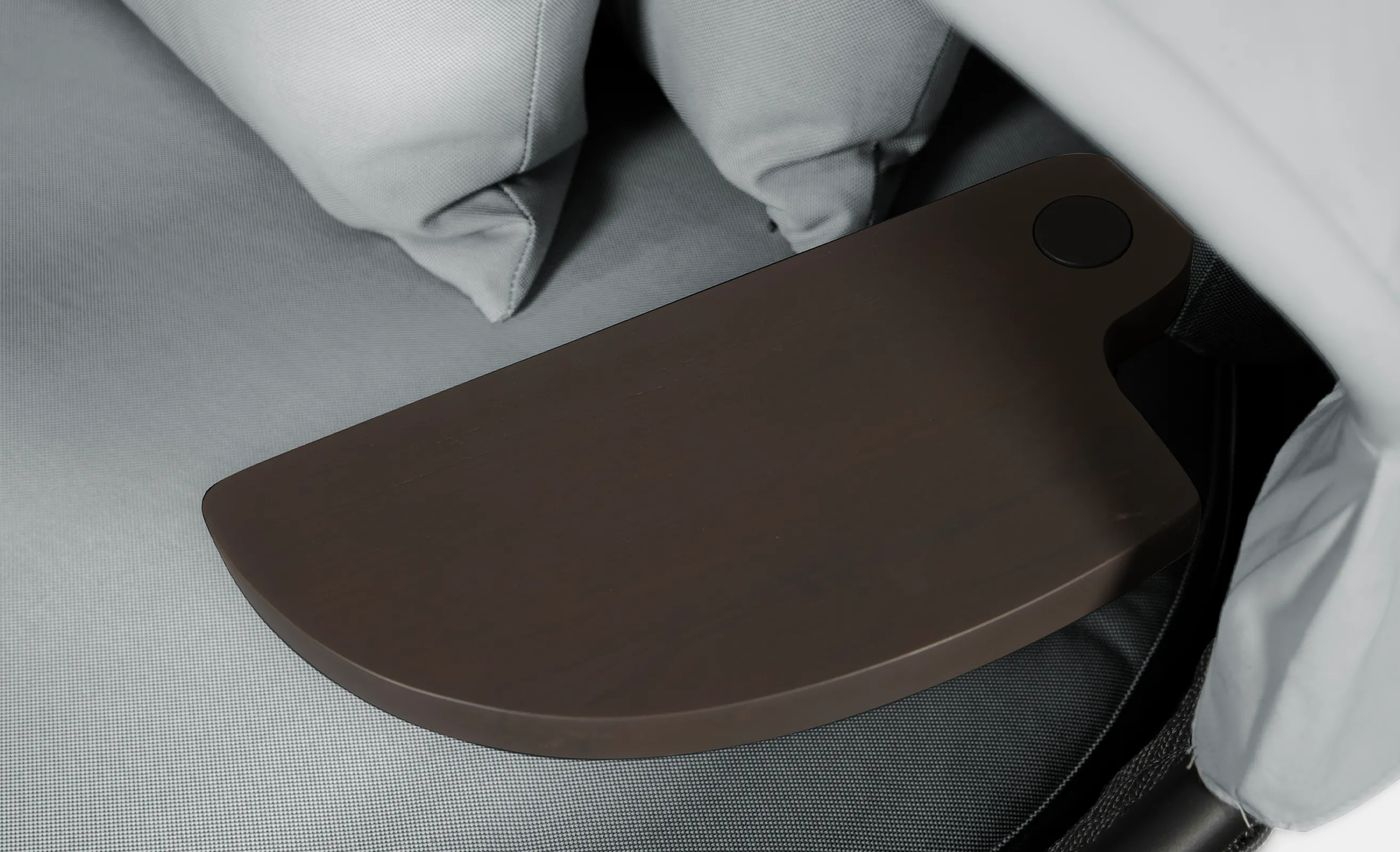 Кровать Crown серо-коричневая