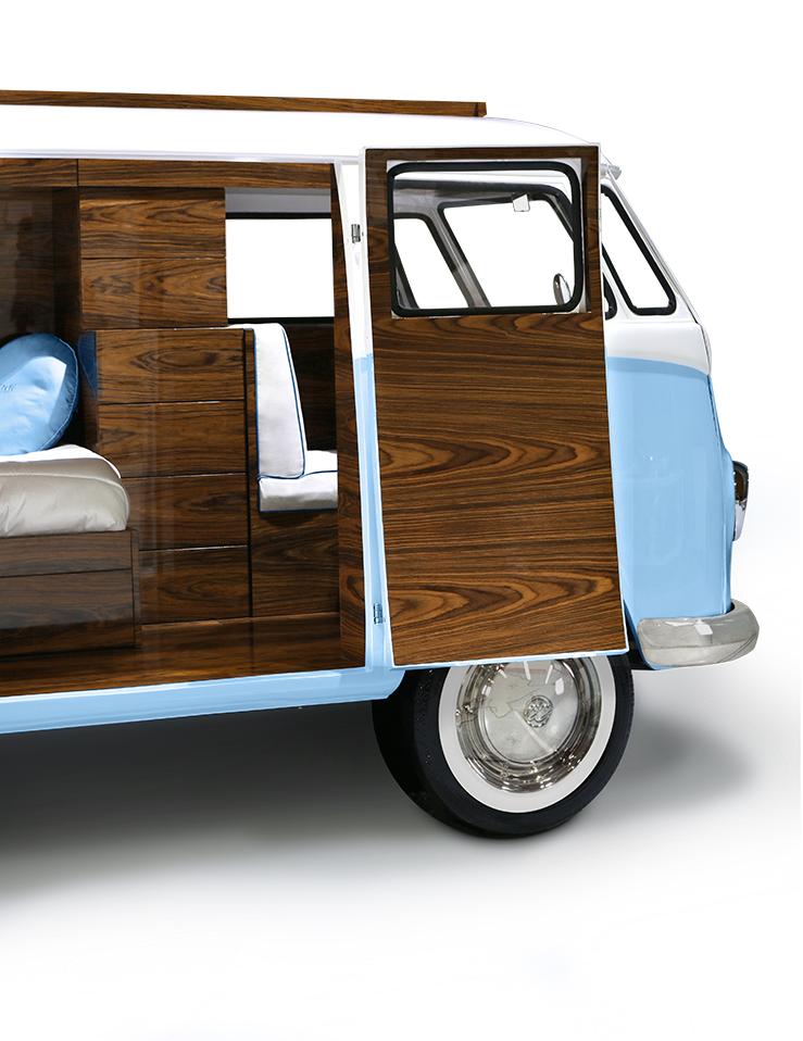 Балалар төсегі Traveler’s Caravan Blue