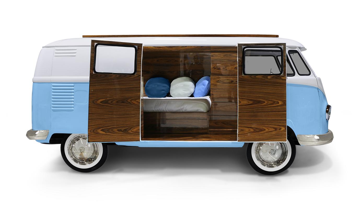 Балалар төсегі Traveler’s Caravan Blue