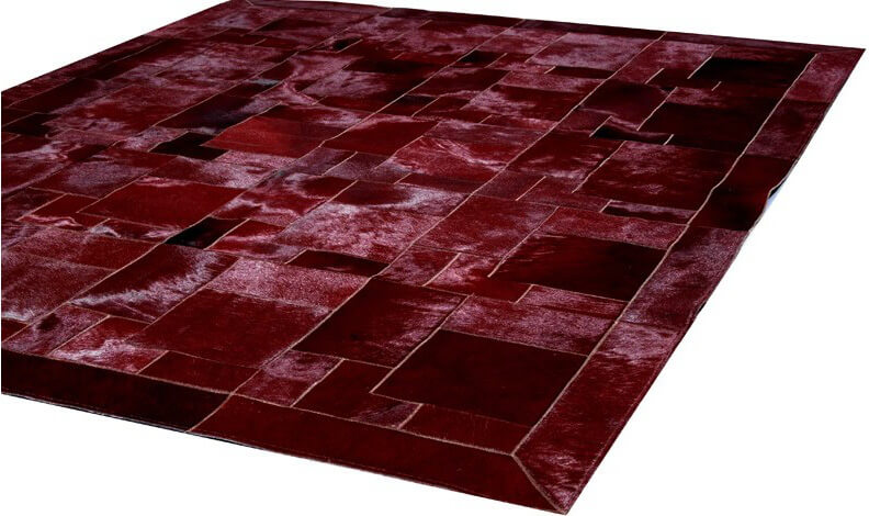Ковер из коровьей шкуры Puzzle col.8 | Размер: 140 x 180 см