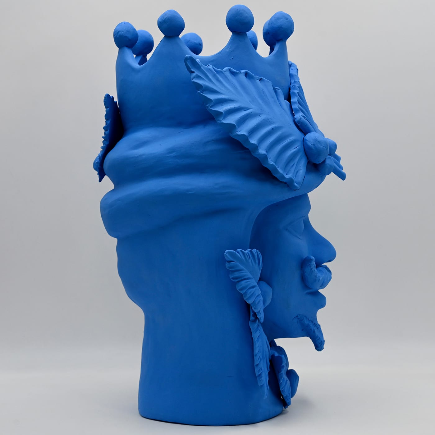 Скульптура синяя Moor's Head