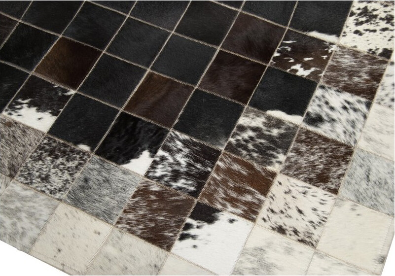 Сиыр терісінен кілем Mosaic col.2 | Өлшемі: 200 x 300 см