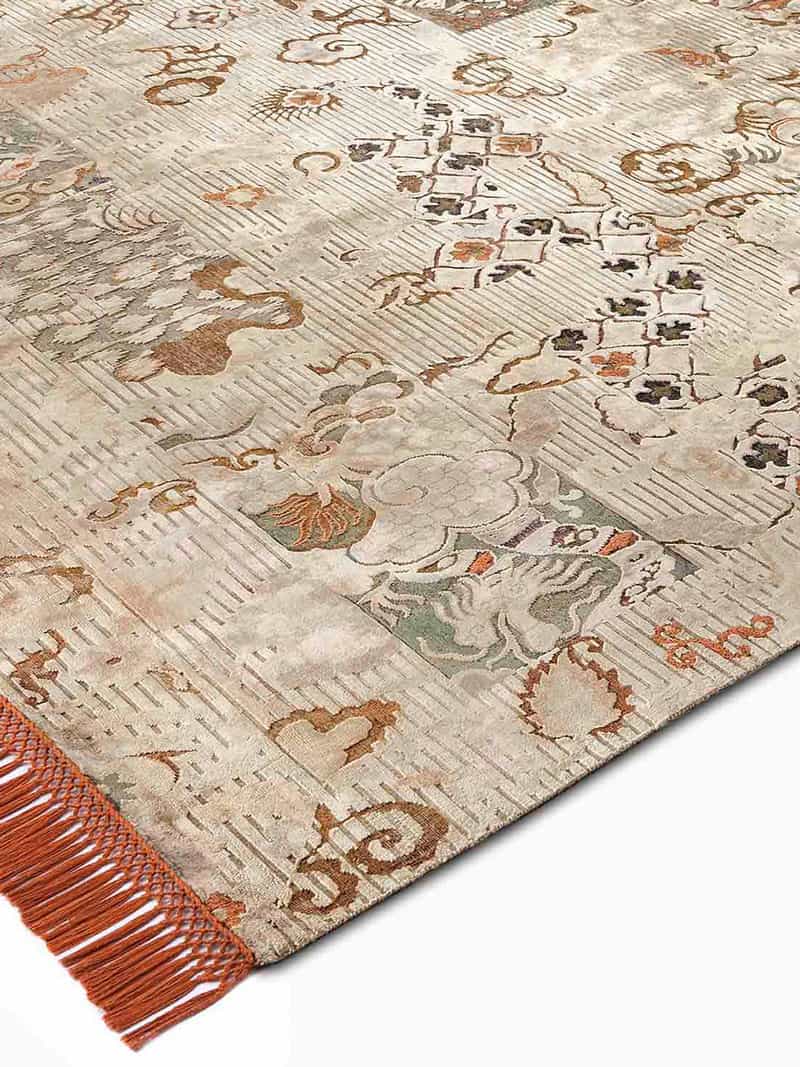 Роскошный ковер ручной работы Dragon