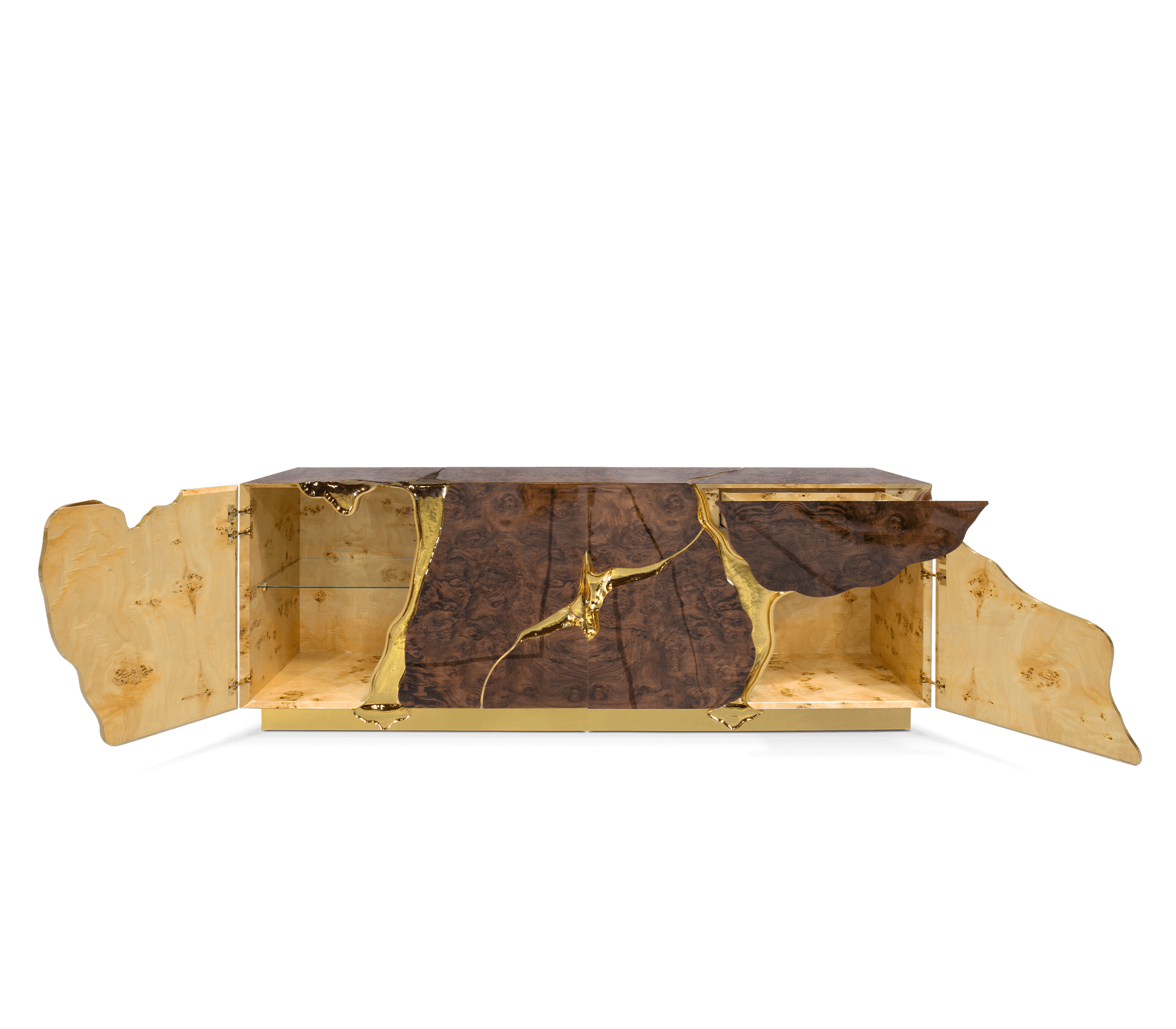 Буфет Fissure Walnut