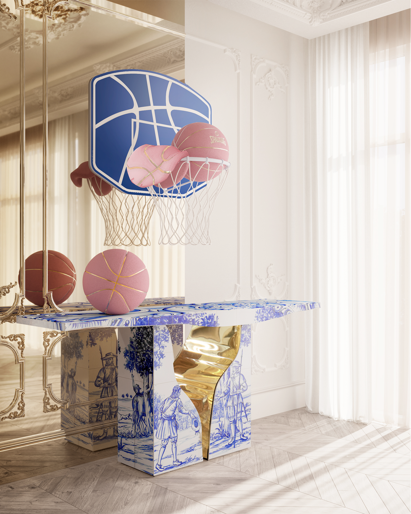 Консоль Fissure Tile