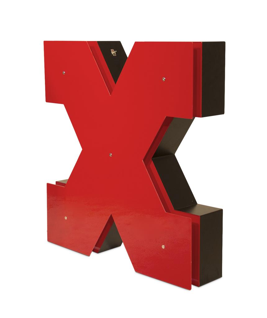 Декоративтік шам Xenial әрпі X