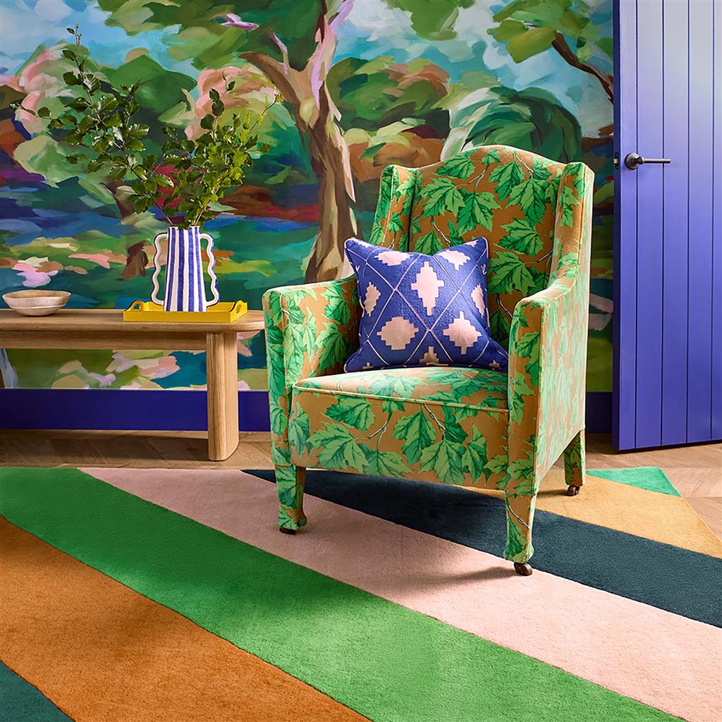 Ковер Sherbet Stripe Emerald/Amber | Размер: 170 x 240 см