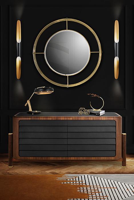 Настенное зеркало Noir - 1