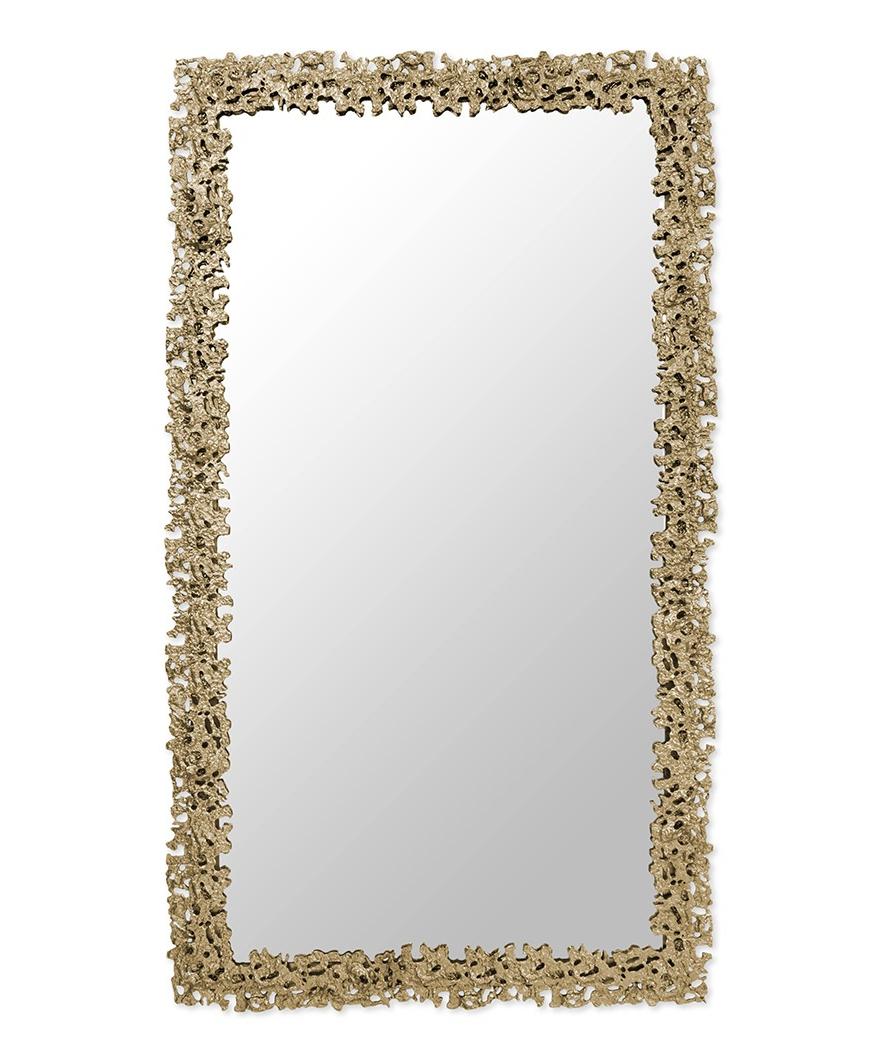 Прямоугольное зеркало Volcano Flow