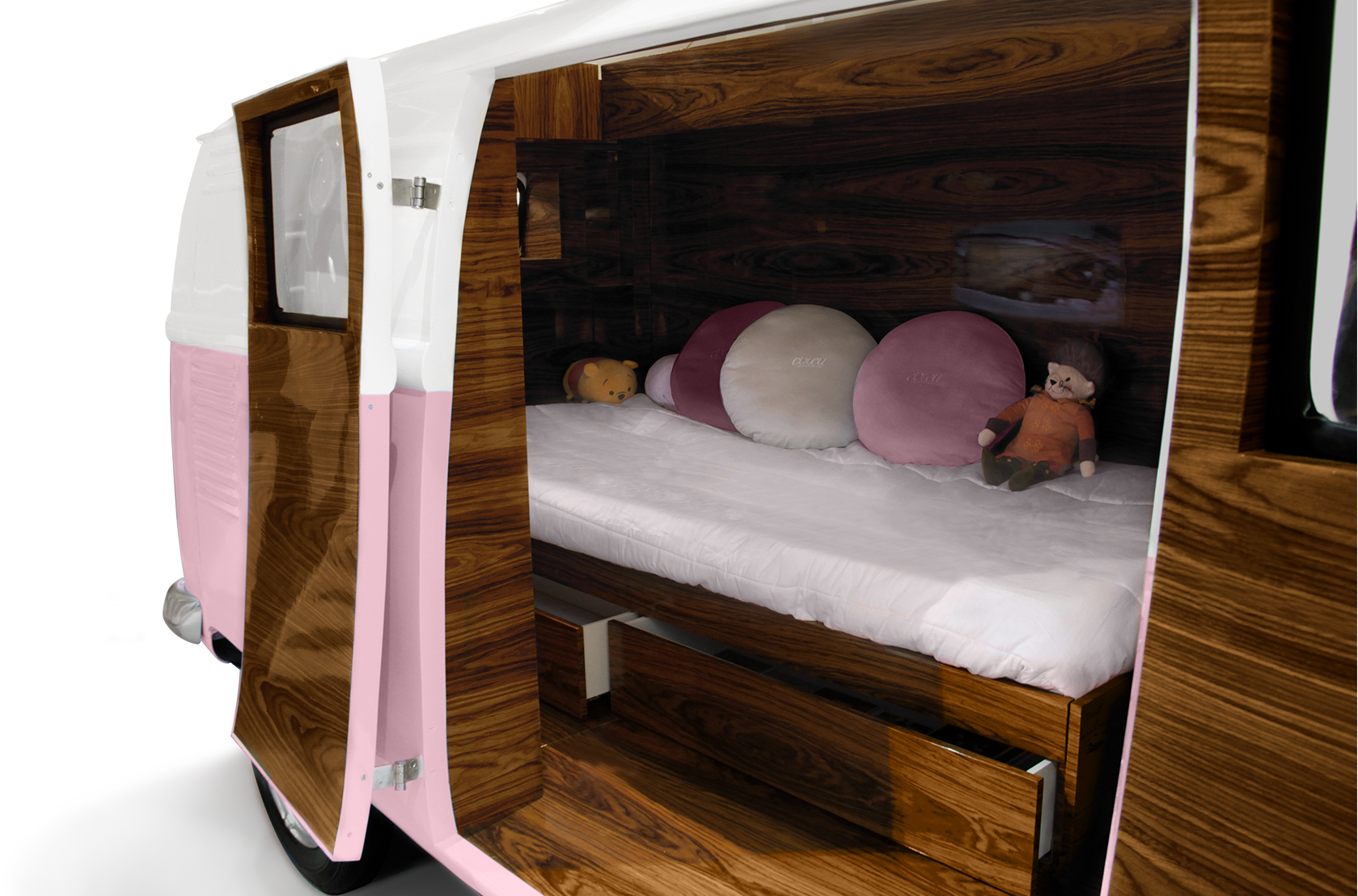 Кровать для детей Traveler’s Caravan Pink