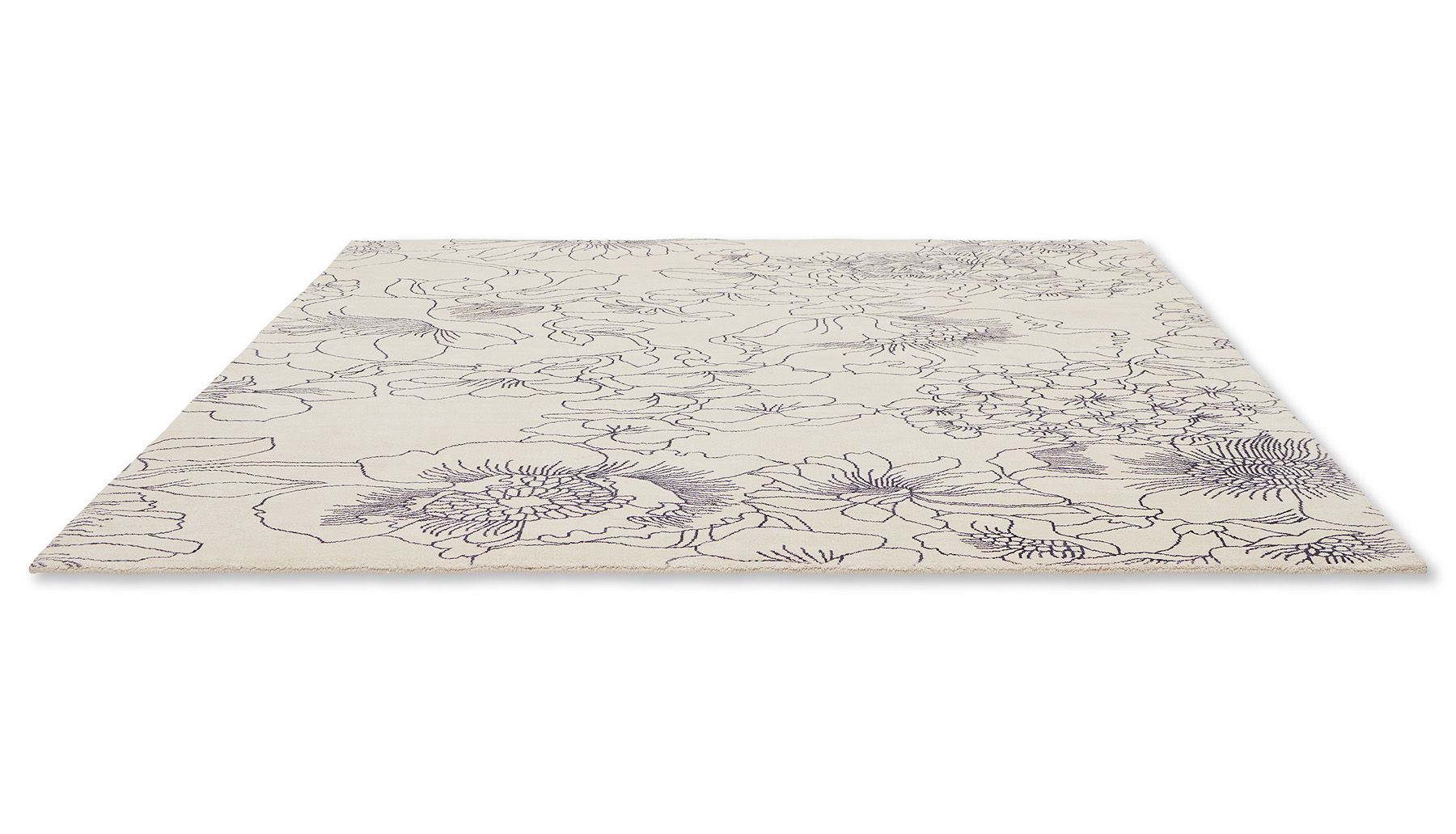 Ковер Linear Floral Blue