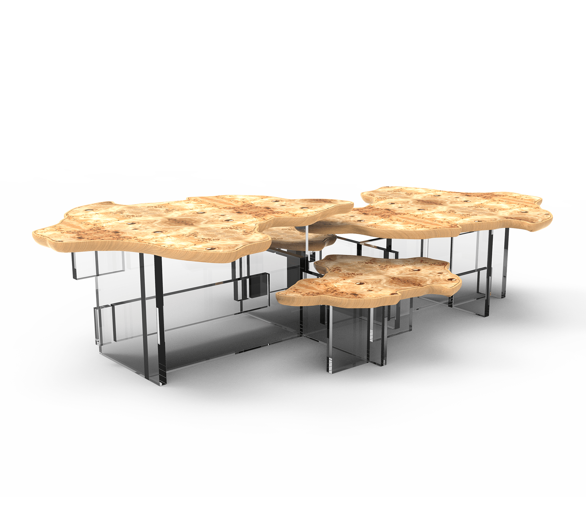 Журнальный стол Poplar Grove Luxe