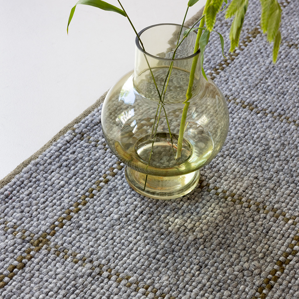 Ковер Craft Matter Check Slate/Oli | Размер: 160 × 230 см
