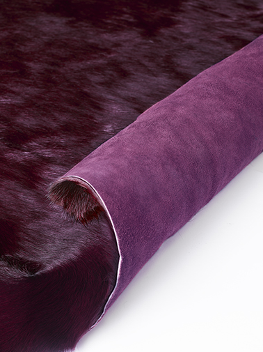 Натуральная шкура Dark Purple | Размер: 200 x 240 см