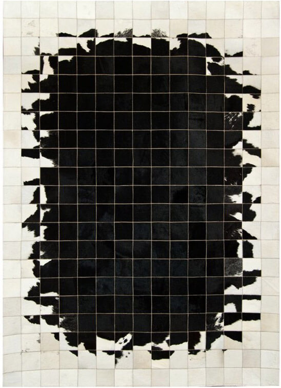Ковер из коровьей шкуры Mosaic col.6 | Размер: 100 x 160 см