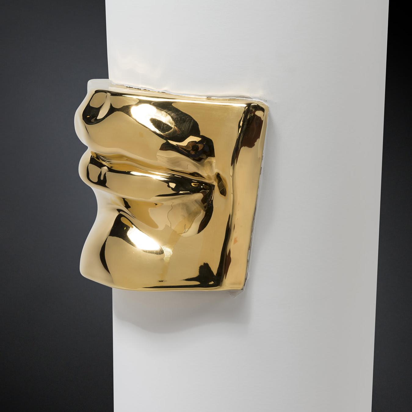 Ваза David Mouth Gold