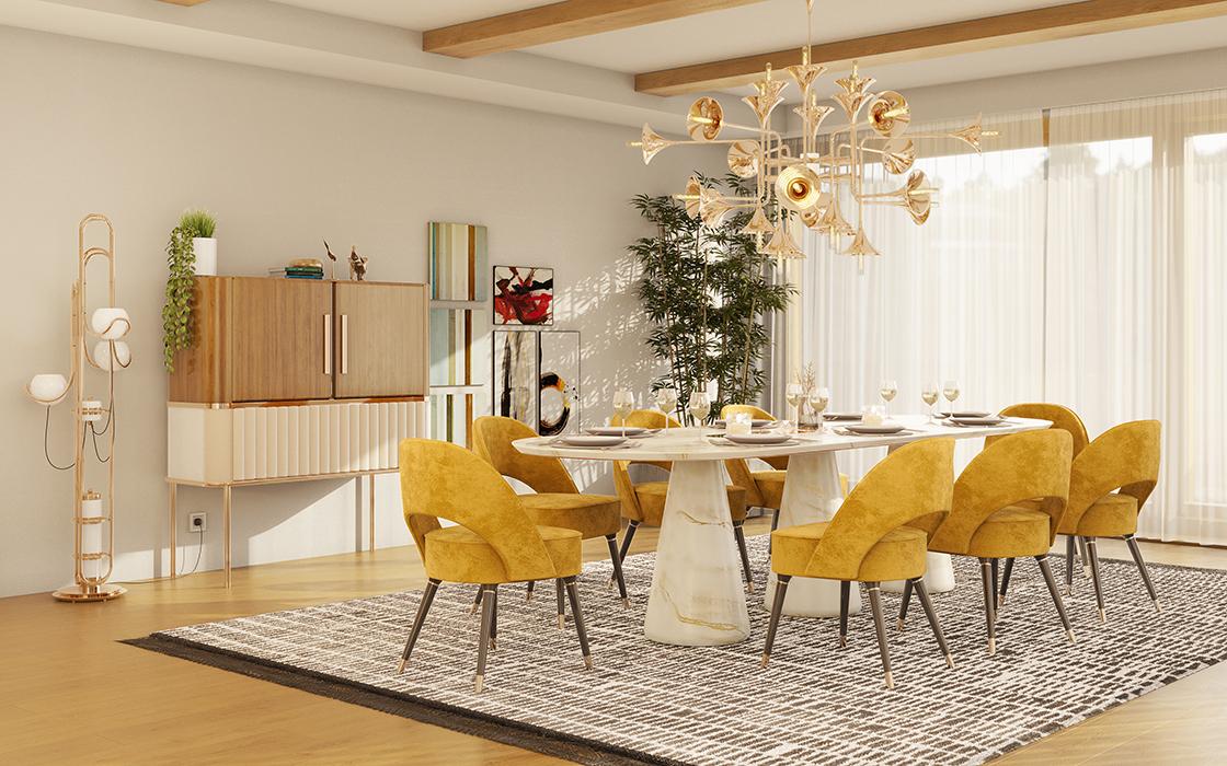 Овальный обеденный стол Forge - 7