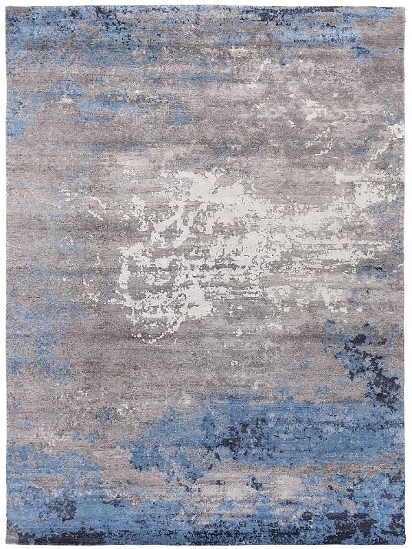 Қолмен жасалған тибет кілемі River Smoke | Өлшемі: 270 x 360 см
