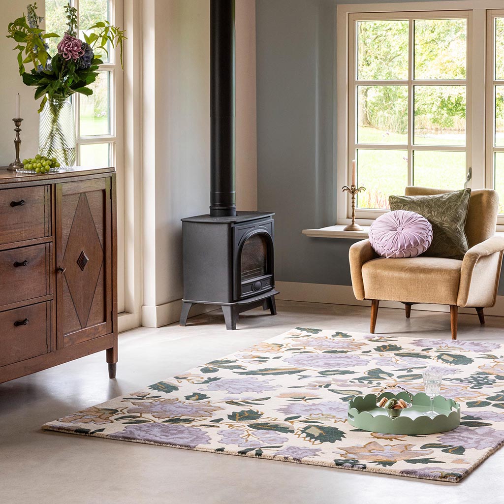 Ковер Wendling Floral Heather Pu | Размер: 170 x 240 см