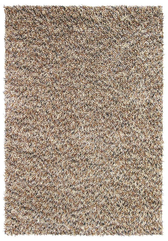 Жүн кілем беж-қоңыр Rocks 70501 | Өлшемі: 140 × 200 см