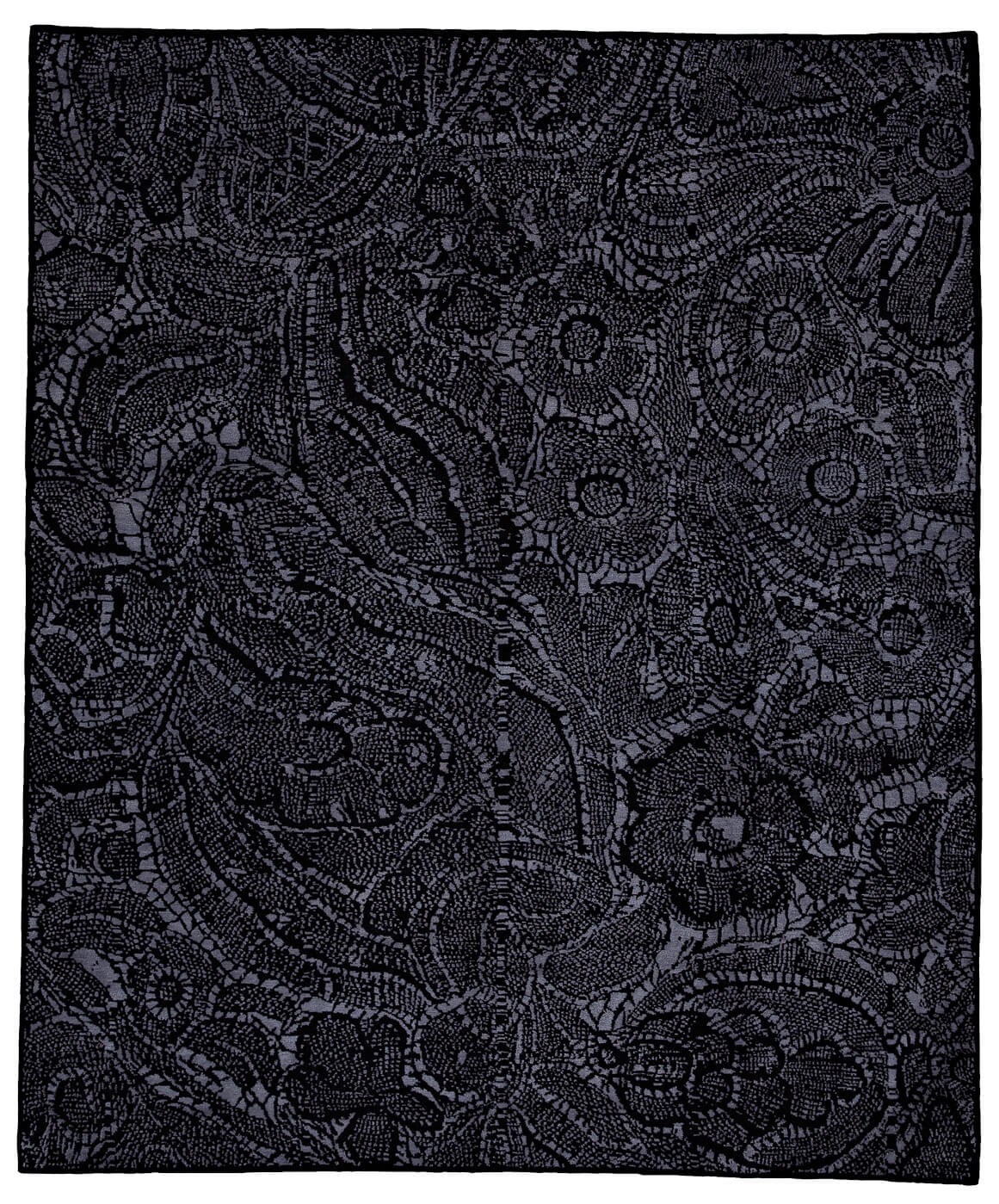 Қара кілем Lace | Өлшемі: 250 x 300 см