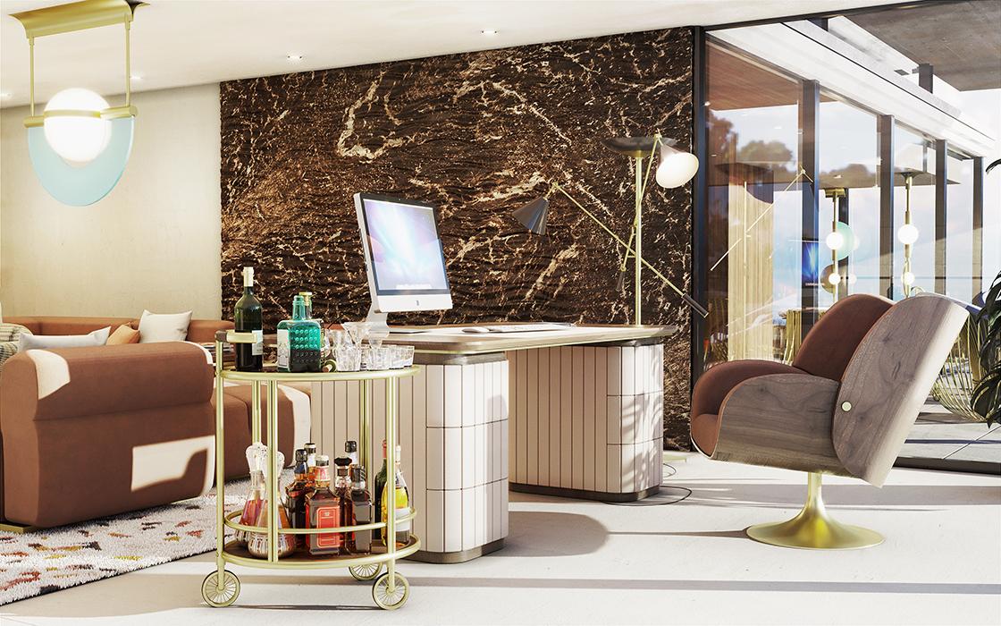 Барная тележка Beckham - 4