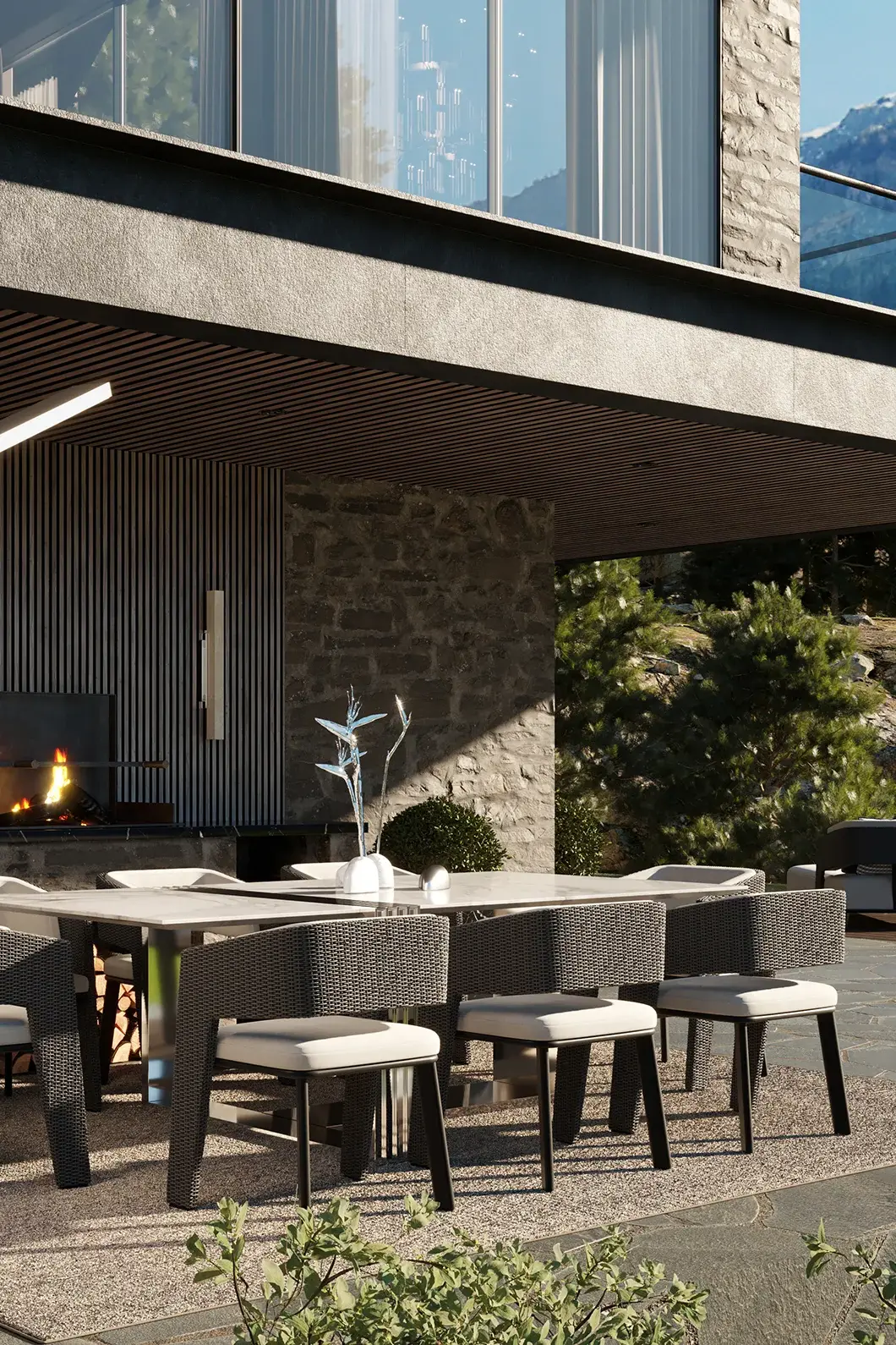 Обеденный стул Crown серый