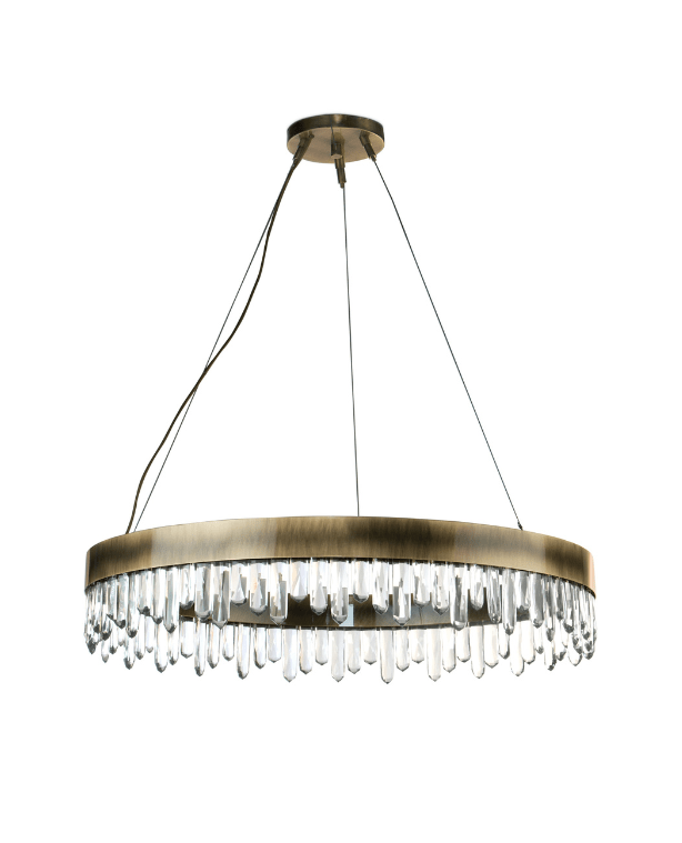 Подвесной светильник Flowing Brass