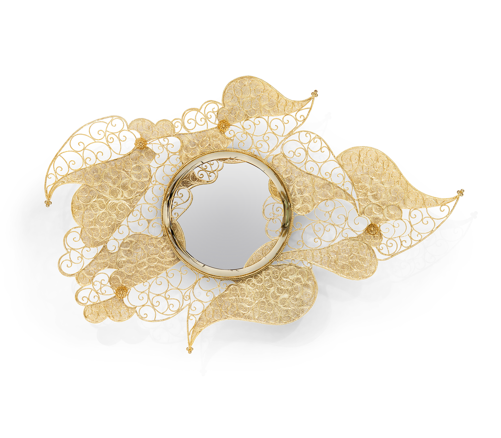 Зеркало с узорной отделкой Filigree