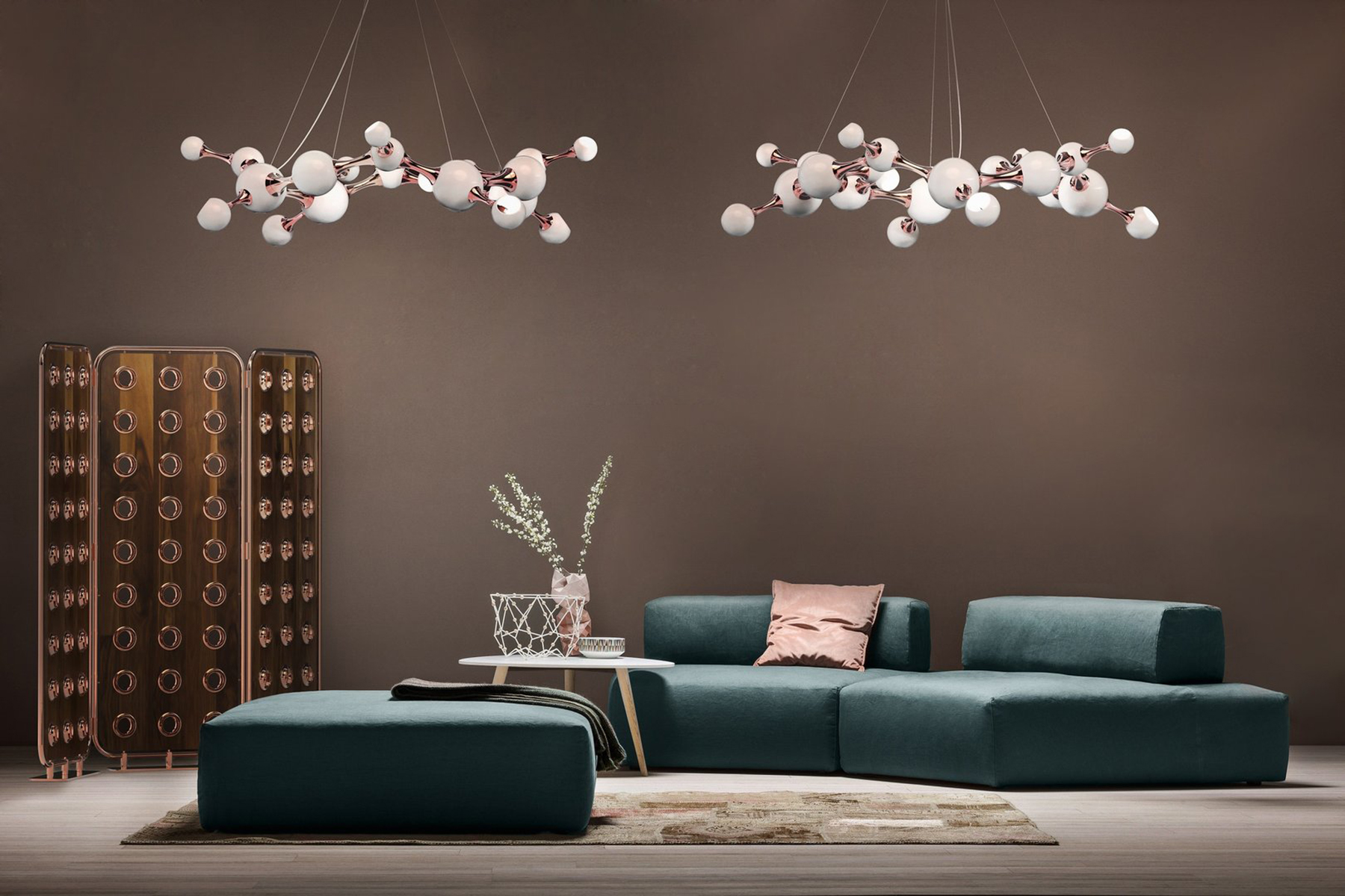 Потолочный светильник Molecular Round Ceiling - 4