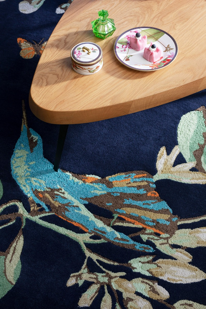 Ковер Hummingbird Navy 37818 | Размер: 120 x 180 см