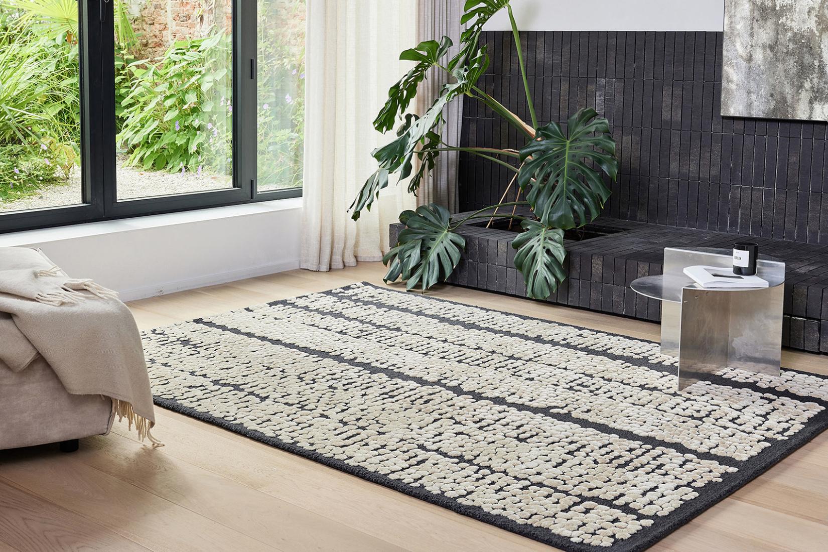 Ковер Pad Linen Black | Размер: 200 x 300 см