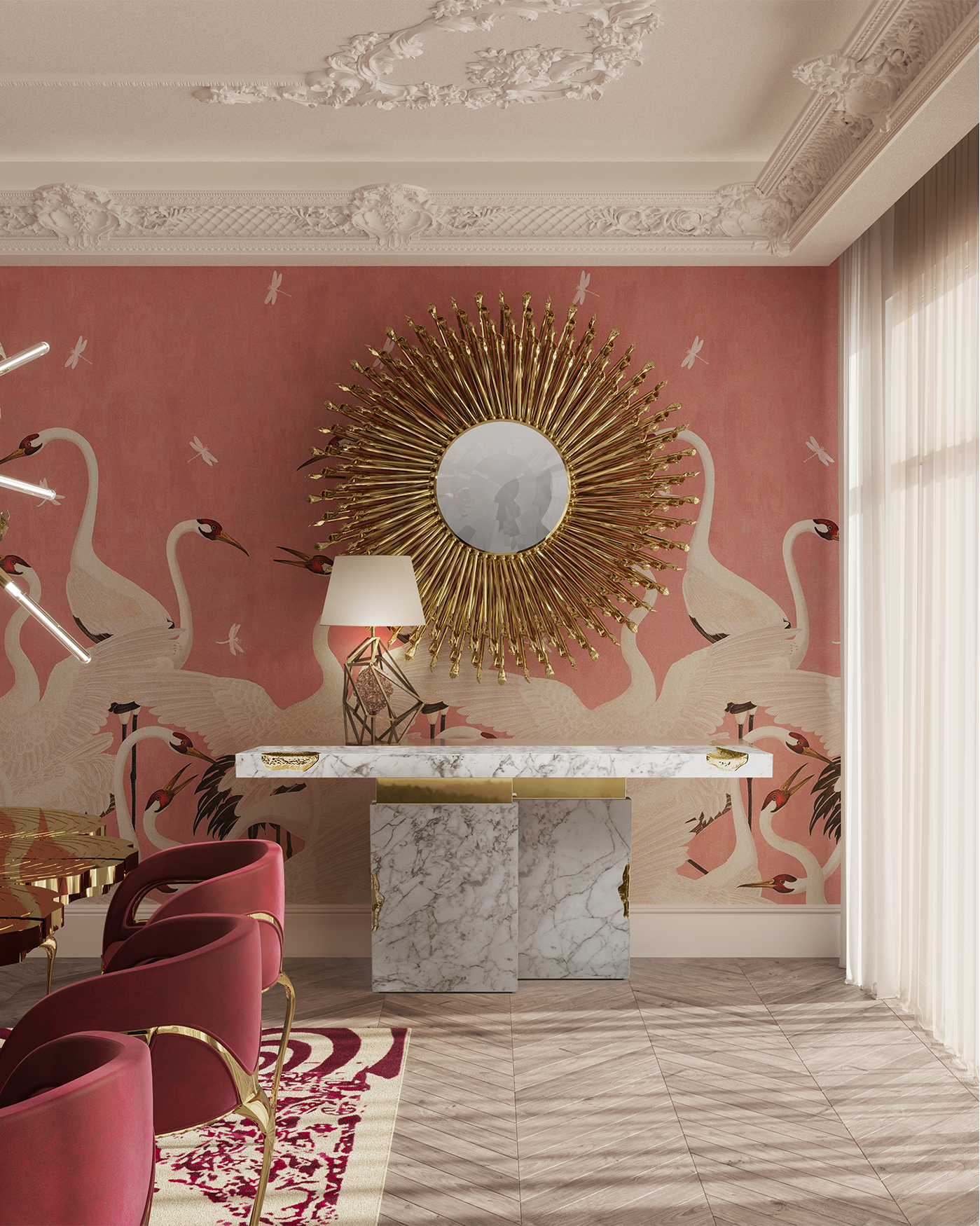 Консоль Dominion Carrara