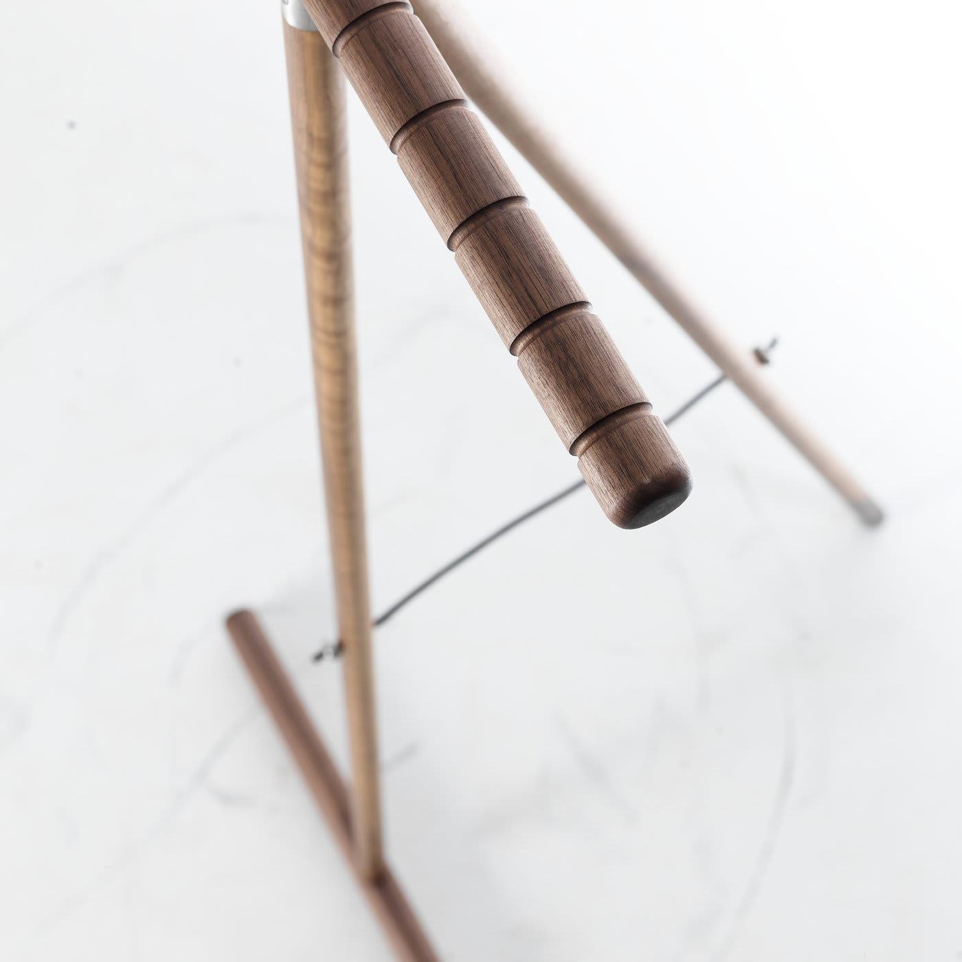 Напольная вешалка коричневая Spalla