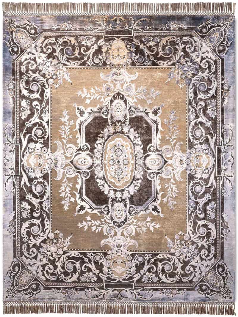 Ковер коричневого цвета Aubusson | Размер: 305 x 427 см