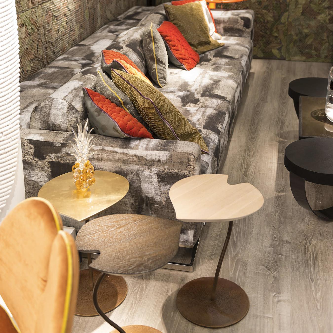Leaf Corten қосалқы үстел