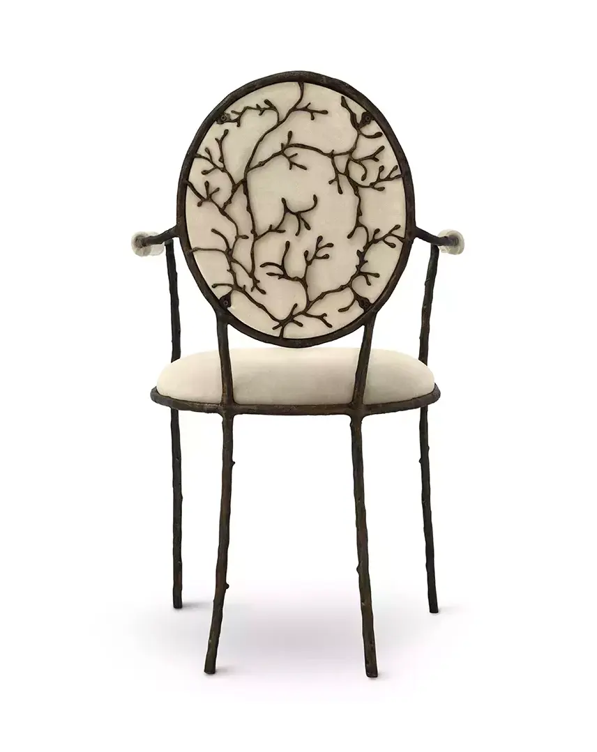 Обеденный стул с подлокотниками Elowen