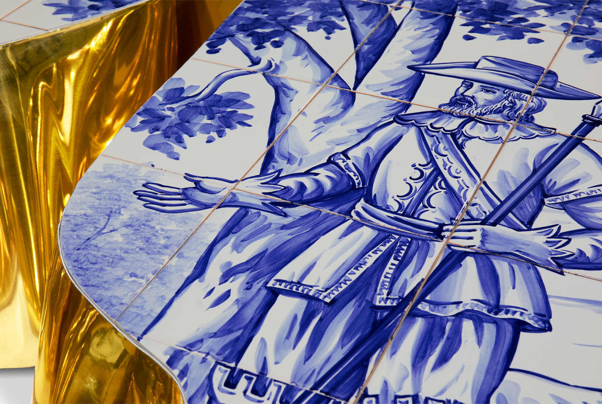 Журнальный стол Fissure Tile