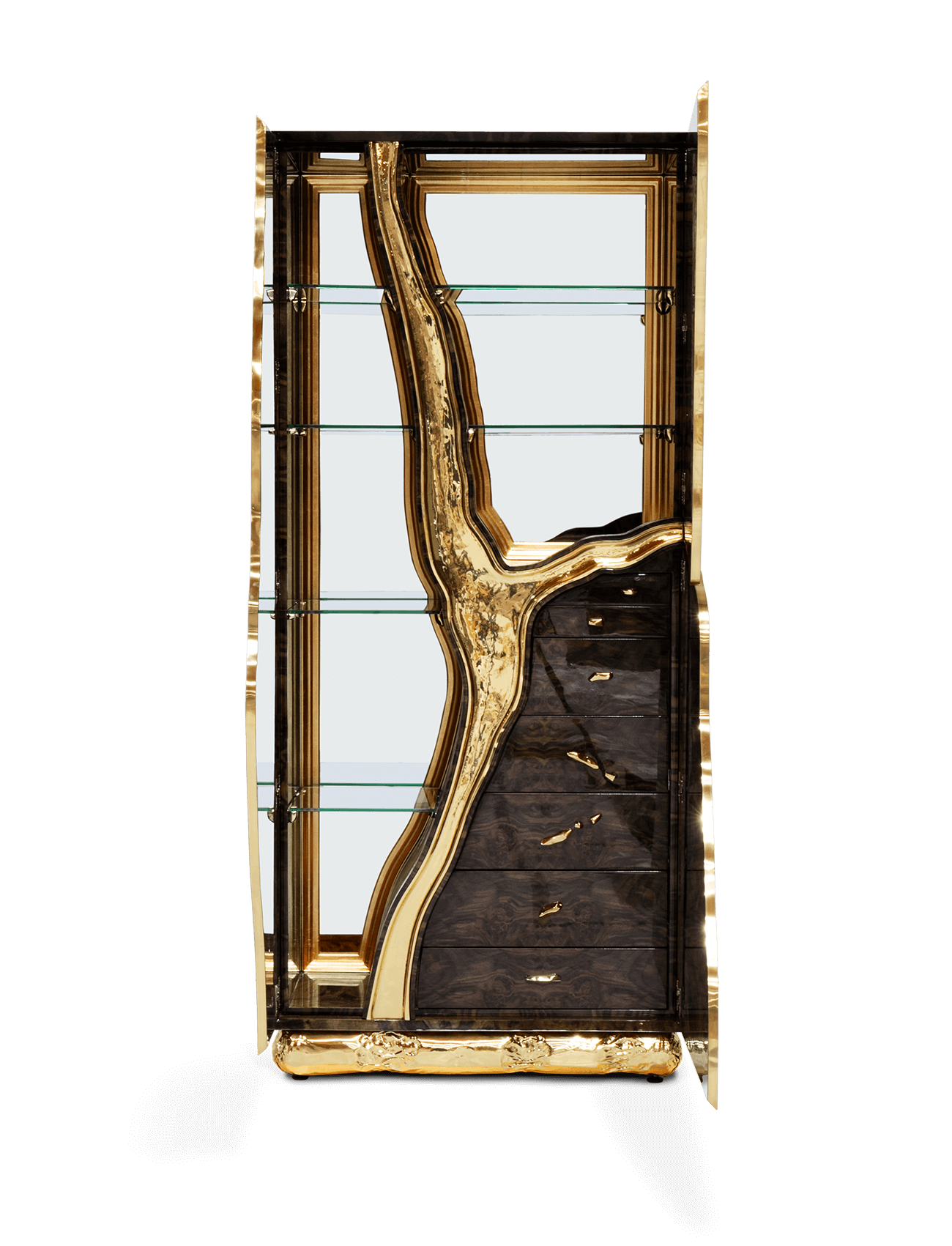 Шкаф Fissure Walnut