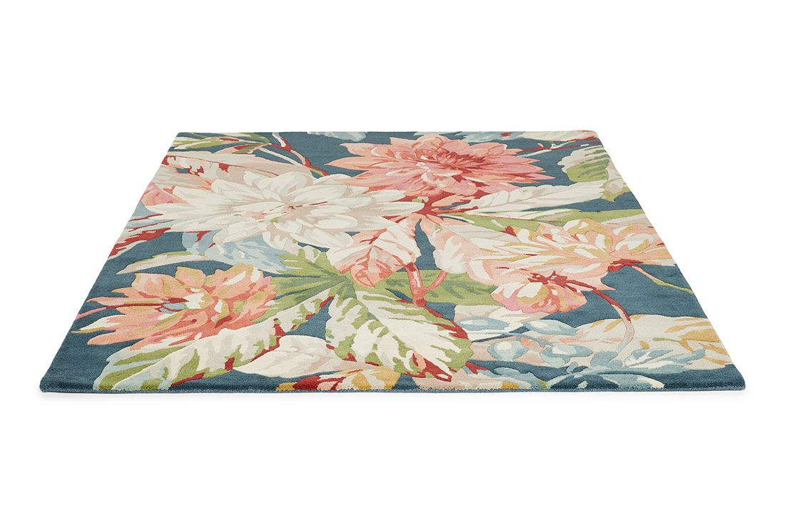 Ковер Dahlia and Rosehip Teal 50608 | Размер: 170 x 240 см
