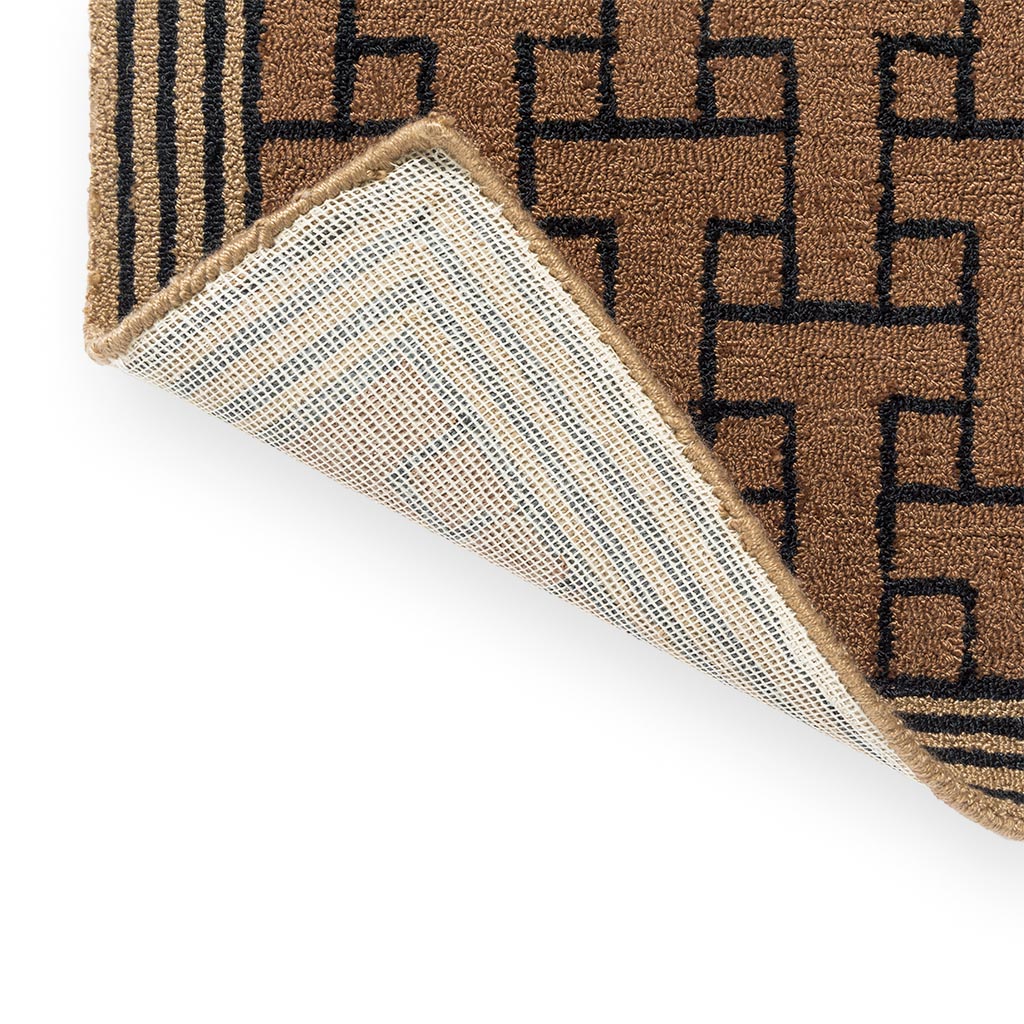 Ковер уличный Monogram Brown | Размер: 160 x 230 см