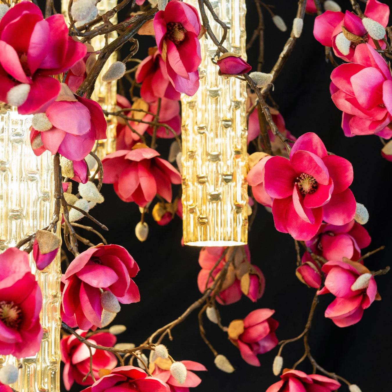 Люстра Magnolia Pink Gold