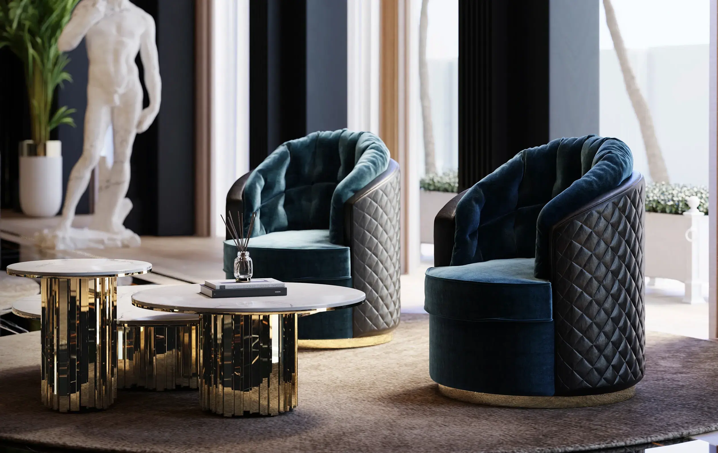 Кофейный стол трио Imperial - 10