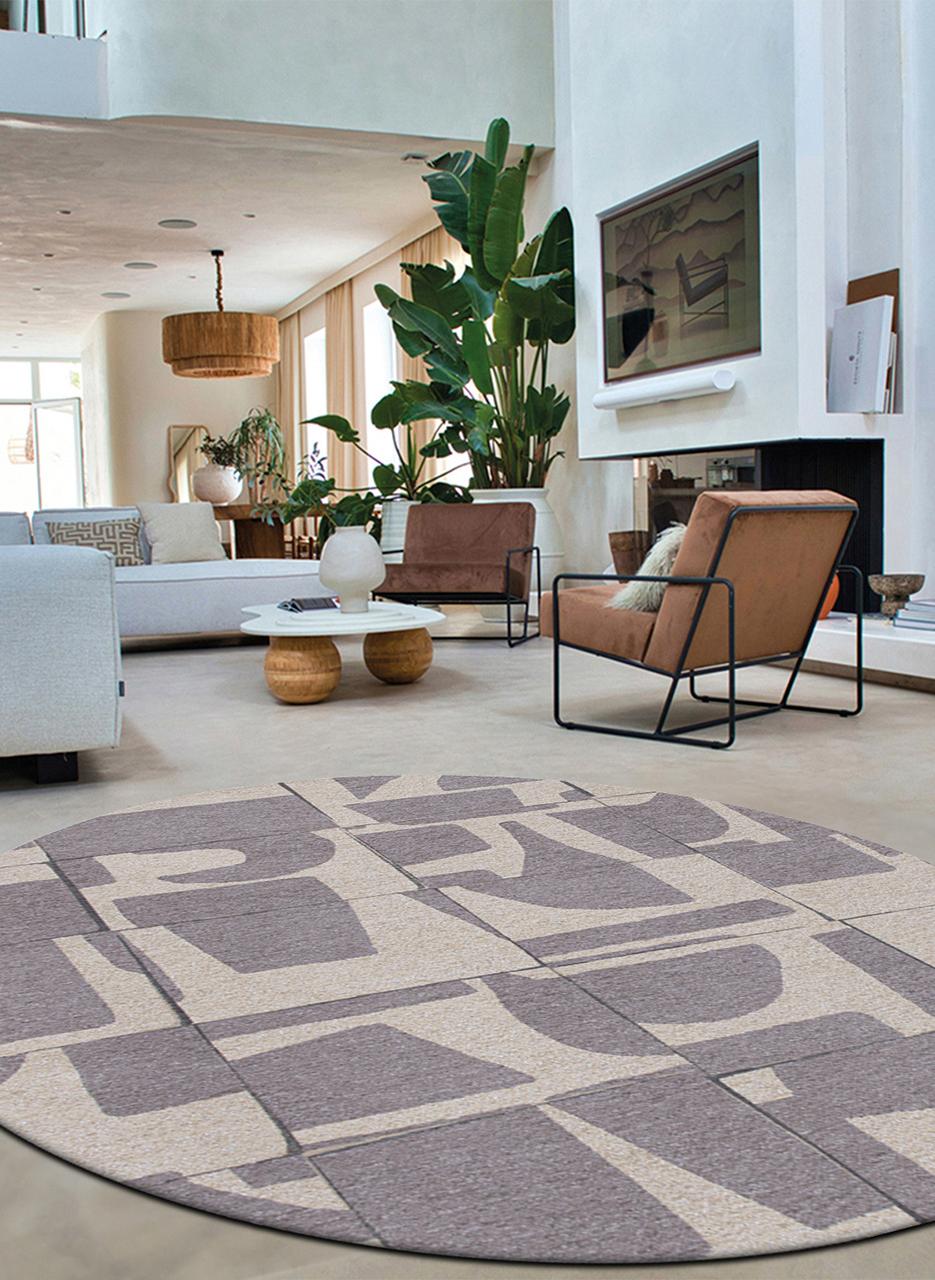 Круглый ковер String 9366