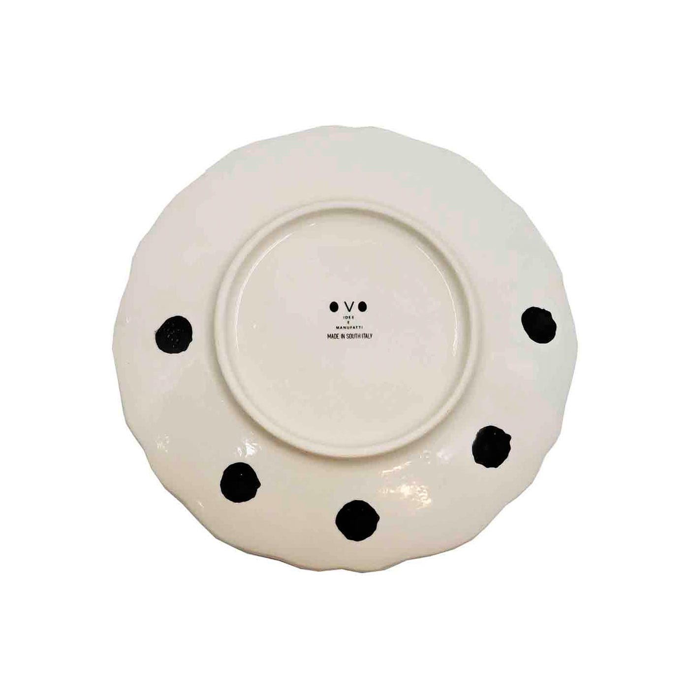 Тарелка керамическая ручной работы