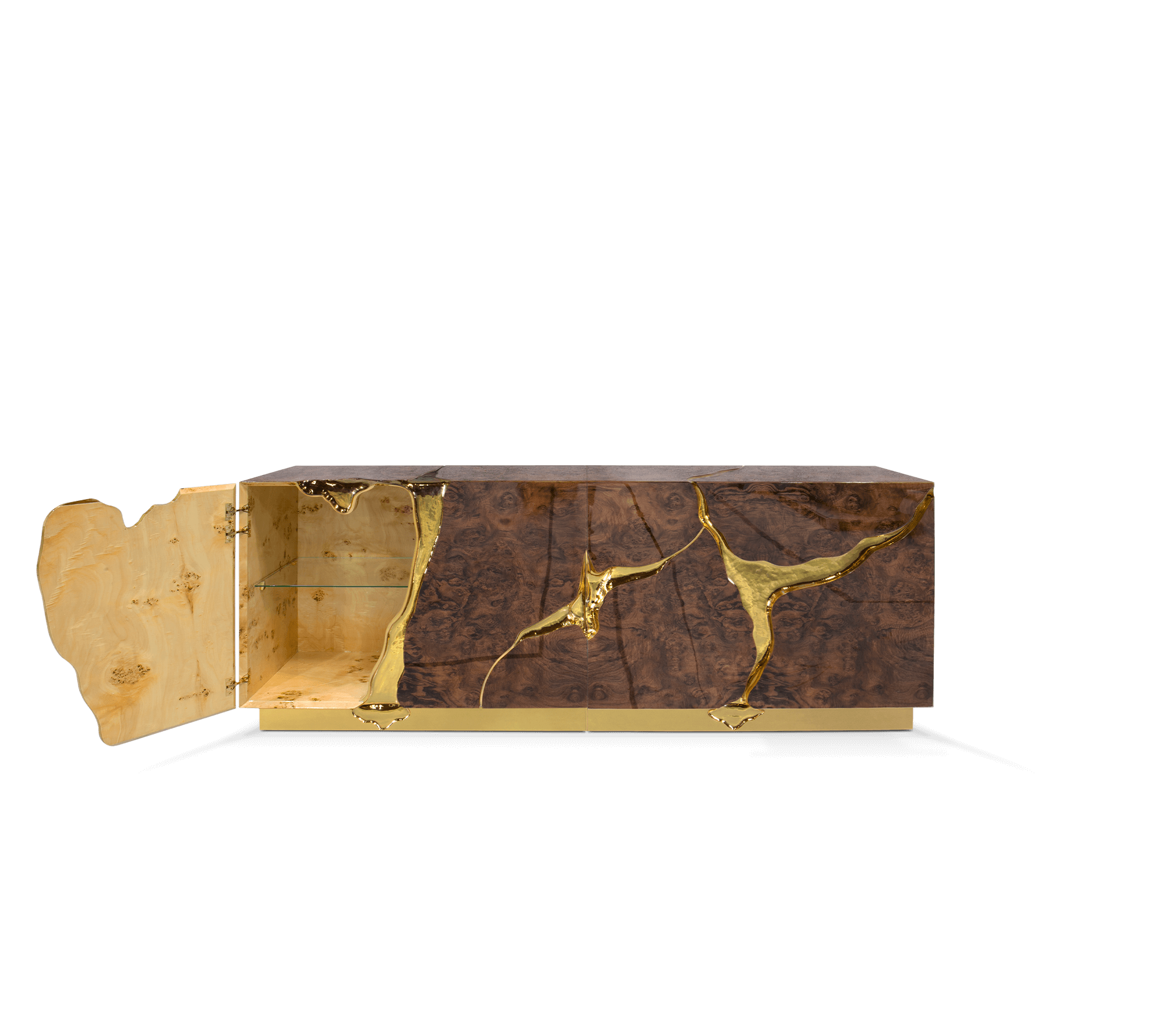 Буфет Fissure Walnut