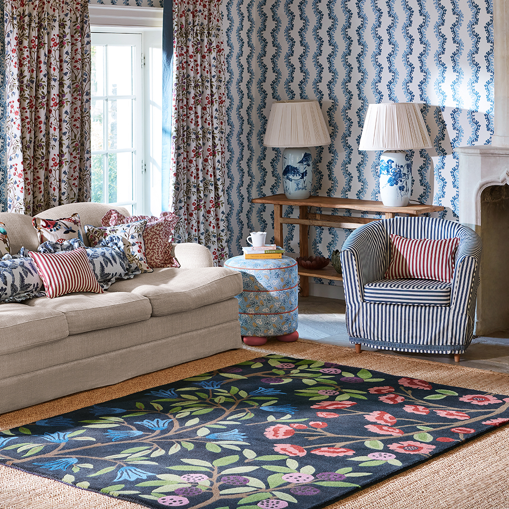 Ковер Foraging Indigo 146618 | Размер: 250 x 350 см