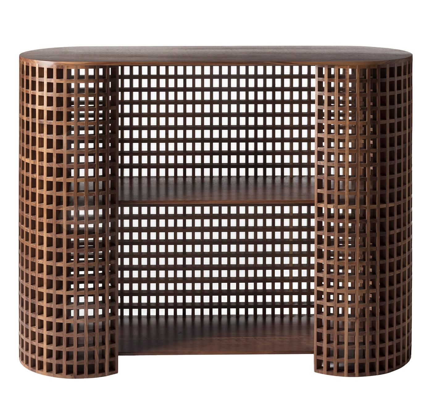 Консоль из натурального дерева