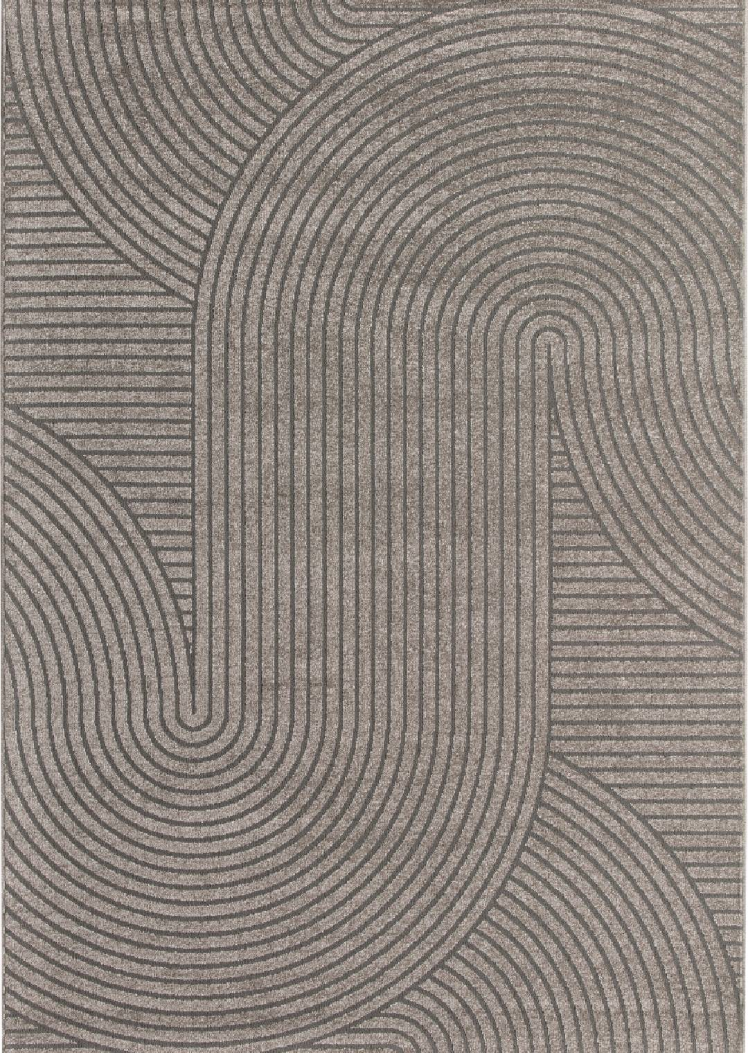Taupe түсті кілем Cortina | Өлшемі: 160 x 230 см
