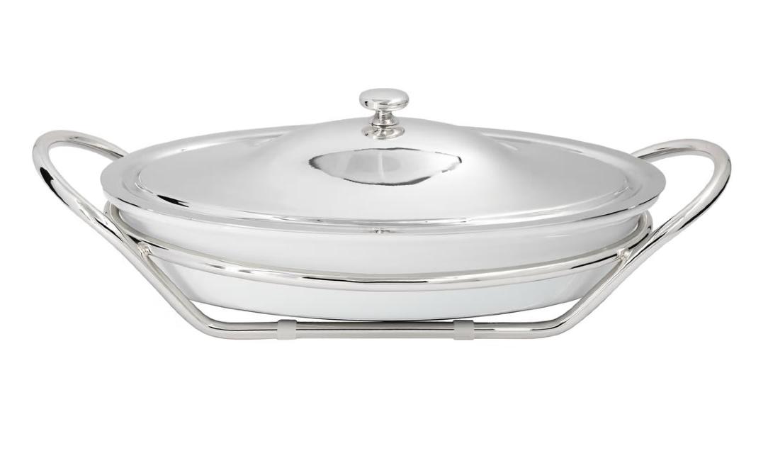 Күмістелген сопақ табақша Grand Gourmet | Конфигурация: L 36 cm